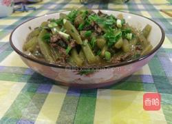 大蒜牛肉丝焖翡翠莴苣的做法图解20