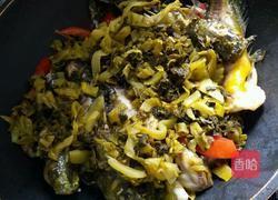 黄骨鱼焖酸菜的做法图解14