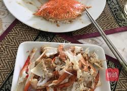 香葱姜炒蟹的做法图解6