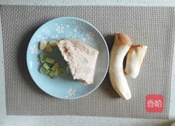 家常杏鲍菇回锅肉的做法图解2