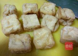 煎酿豆腐焖大白菜的做法图解1