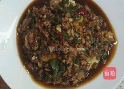 青椒肉酱土豆泥的做法图解3