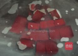 酸菜猪血的做法图解2