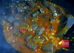 酸菜猪血的做法图解8