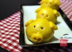 黄金小猪豆沙包的做法图解14