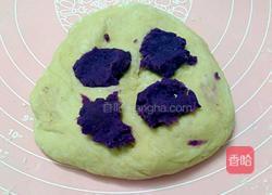 紫薯豆沙包的做法图解7