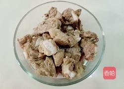 排骨烧青豆的做法图解4