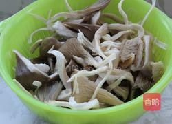 干炸平菇的做法图解1