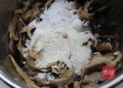干炸平菇的做法图解4