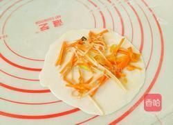 饺子皮版的菜饼的做法图解5