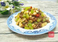 炒三丁的做法图解9