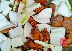 酥肉萝卜炖粉条的做法图解4