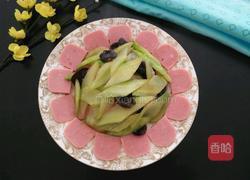 黄瓜火腿炒木耳的做法图解9