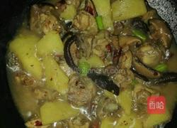 土豆鸡肉煲的做法图解2