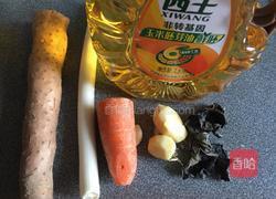 山药炒木耳的做法图解2