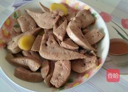 酱爆猪肝的做法图解6