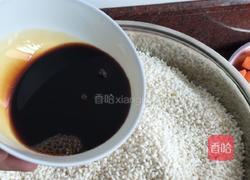 咸肉栗子粽的做法图解3