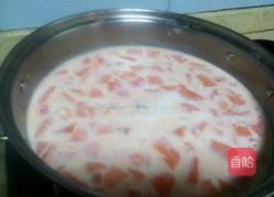 木瓜西米牛奶羹的做法图解5