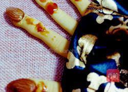 女巫手指饼干(万圣节必备)的做法图解9