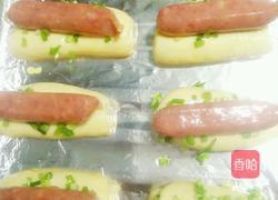 葱香烤肠面包的做法图解15
