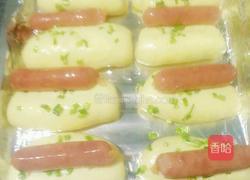 葱香烤肠面包的做法图解16