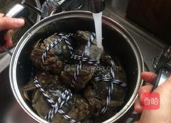 清煮大闸蟹的做法图解5