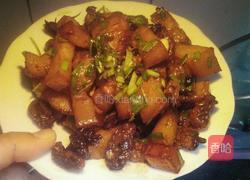 补锌红烧干蚝五花肉的做法图解5