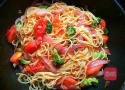 素炒意大利面的做法图解10