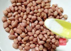 微波炒花生的做法图解3