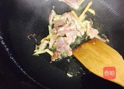 芹菜香干炒肉丝的做法图解4