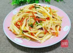 茭白素炒的做法图解6