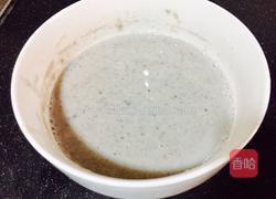 豆渣芝麻糕的做法图解4