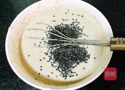 豆渣芝麻糕的做法图解8