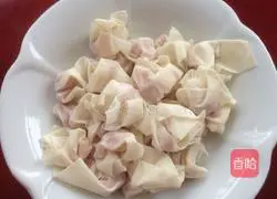 Illustration of how to make small wontons 2