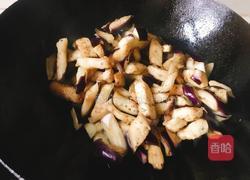 青椒肉片茄子的做法图解8