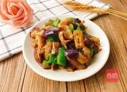 青椒肉片茄子的做法图解10