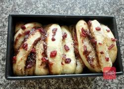 豆沙蔓越莓土司的做法图解12