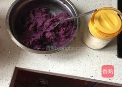 南瓜紫薯饼的做法图解5