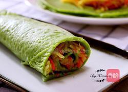 菠菜卷饼的做法图解12