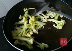 蒜苗花椰菜的做法图解4