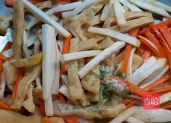 荷兰豆炒油豆腐的做法图解5