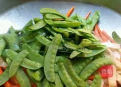 荷兰豆炒油豆腐的做法图解6