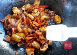 口蘑炒肉的做法图解12