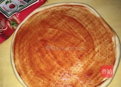 「带自制披萨饼胚」烤披萨的做法图解11