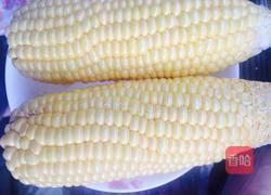 蒜香排骨煎玉米的做法图解2