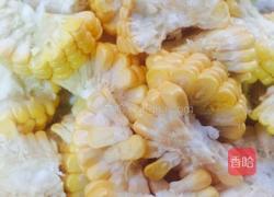 蒜香排骨煎玉米的做法图解6