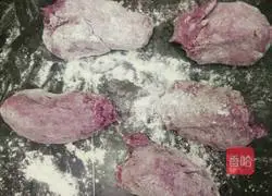 Illustration of how to make purple sweet potato buns 13