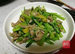泡椒芹菜炒肉的做法图解8