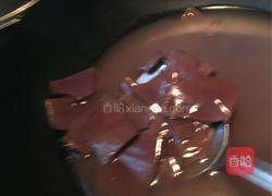 虾条猪血菜花羮的做法图解2