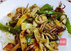 鱿鱼盖饭的做法图解4